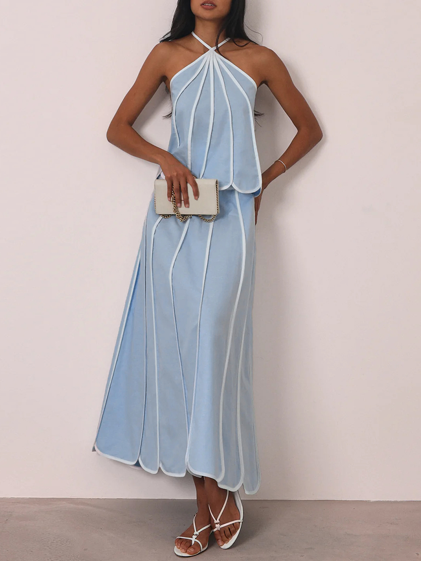 Short Linen Drawstring - Marthaqiqi Sonbahar Bayan Pijama 2 Parça