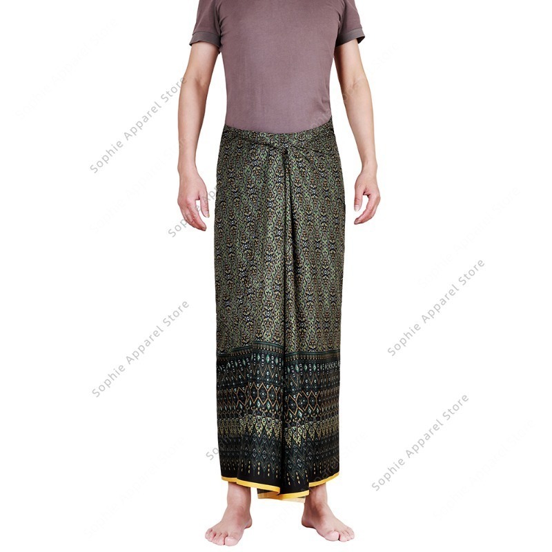 Sarong Men Wrap - Plaj Örtüsü, Tüp Etek, Lungi, Erkekler