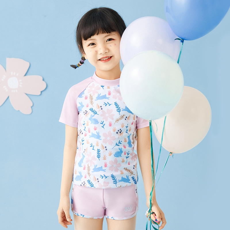 Swim Trunk Quick Dry - Kız Iki Adet Su Geçirmez Spor