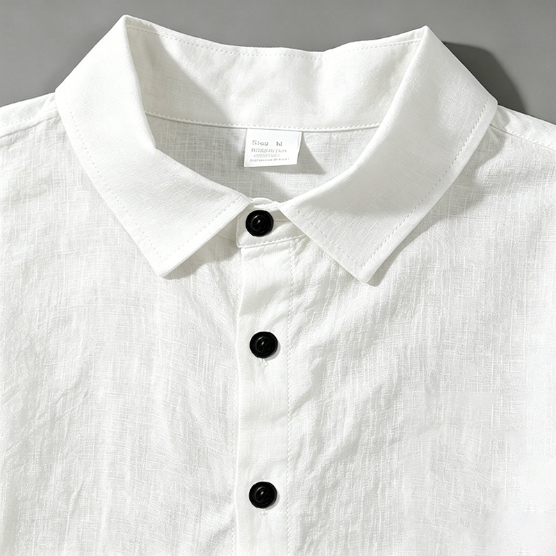 Erkekler Keten İki Parçalı Kıy - Linen Shirt Breathable incelemesi ve fiyatı
