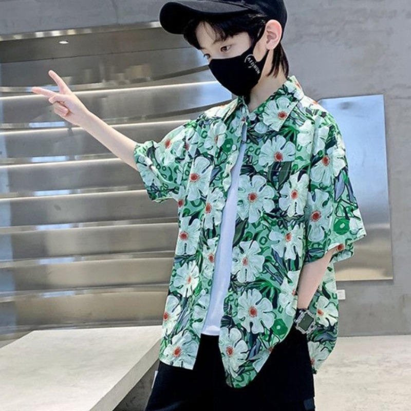 Erkek Çocuk Çiçek Desenli Göml - Resort Shirt Floral incelemesi ve fiyatı