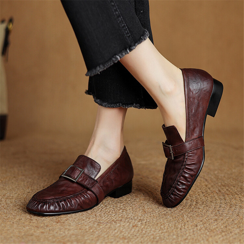 Yeni sonbahar hakiki deri kadı - Casual Sandal Leather incelemesi ve fiyatı