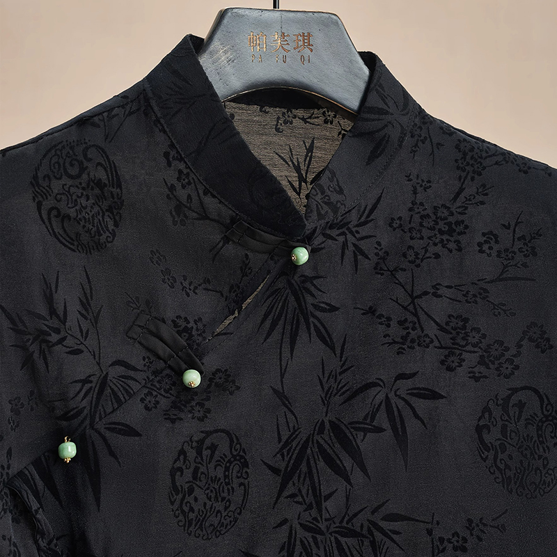Retro Ince Gömlek Yeni Çin Tar - Shirt Camp Collar incelemesi ve fiyatı